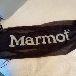 Marmot black gym/ soccer bag